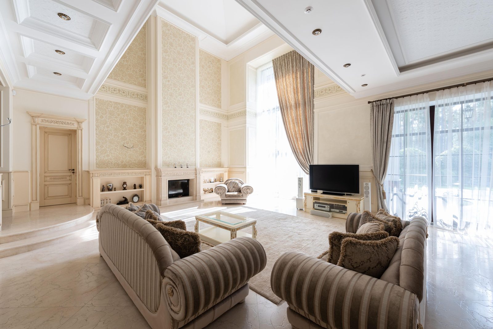 Luxury residence living room